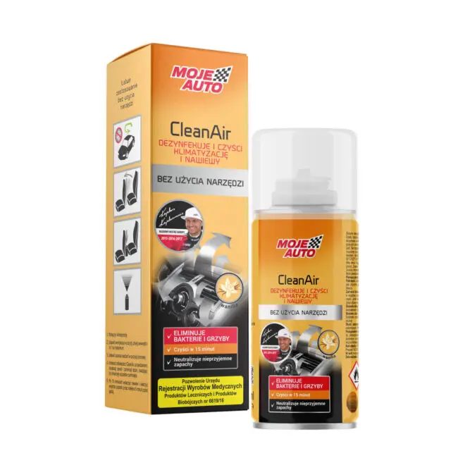 Moje Auto CleanAir Klimaanlagen Spray Vanille 150 ml