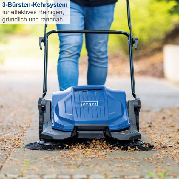 Scheppach Handkehrmaschine S800 (DIY), 650mm Kehrbreite