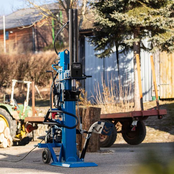 Scheppach Meterholzspalter HL3000GM 30 t 5500 W 400 V Gelenkwellenantrieb +Stammheber