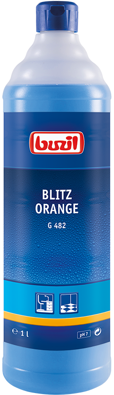 Buzil Neutraler Allesreiniger , duftintensiv Blitz Orange G 482 Buzil Neutraler Allesreiniger , duftintensiv Blitz Orange G 482