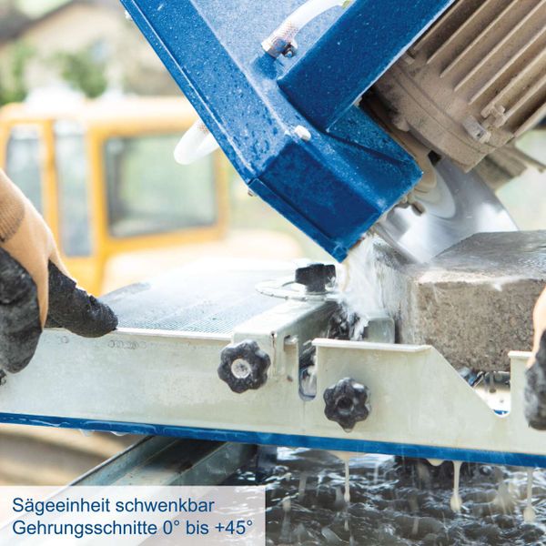 Scheppach Steintrennmaschine HSM3500 - 700mm Schnittlänge 110mm Schnitthöhe