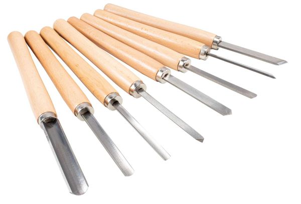 Drechselwerkzeug-Set (8-tlg.)