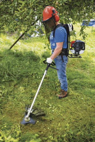 Benzin-Backpack-Motorsense BCH5300BP scheppach (DIY)