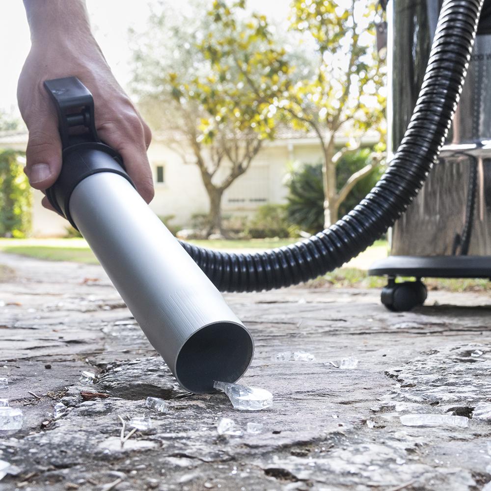 Conga Popstar 12200 Ash Steel Aschesauger