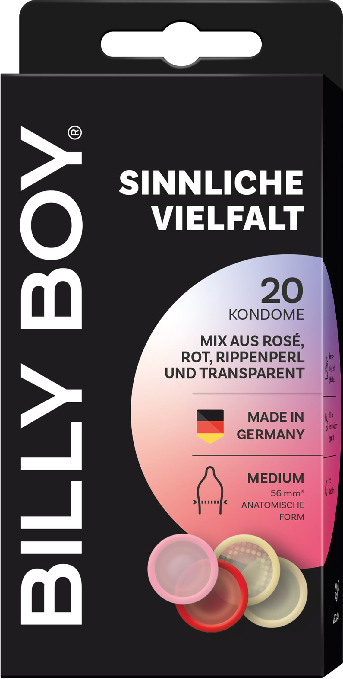 BILLY BOY Sinnliche Vielfalt, 20er Pack