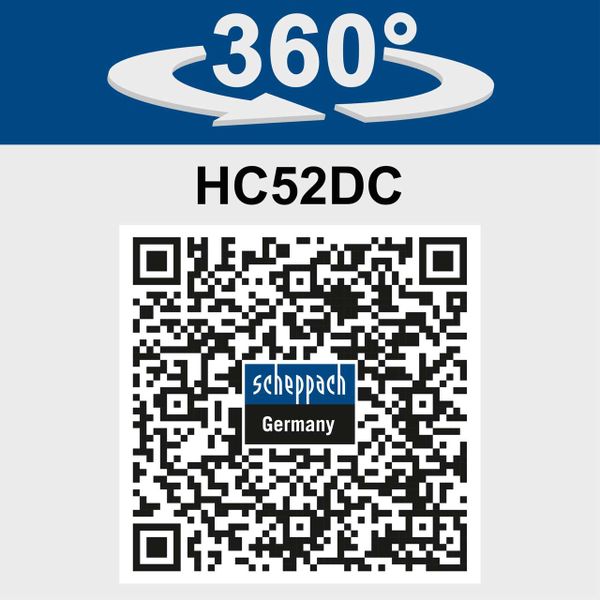 Scheppach Kompressor HC52DC - 2200W | 8 Bar | 50L Kessel | Ansaugleistung 412 l/min | Doppelzylinder | Druckminderer