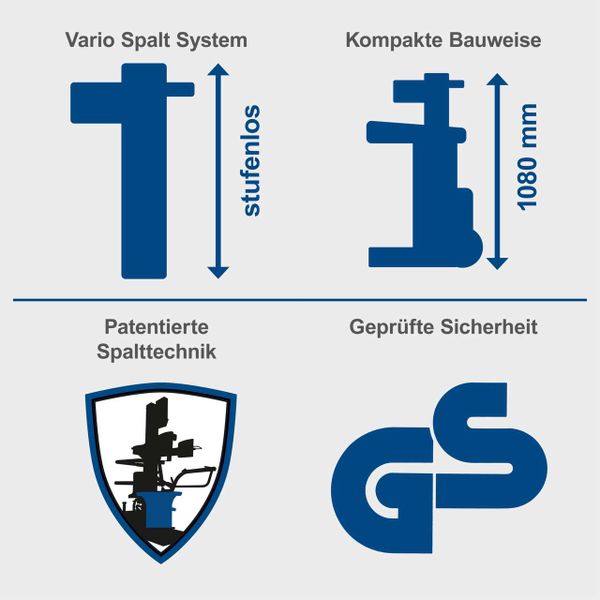 Meterholzspalter Compact 15t scheppach (DIY)