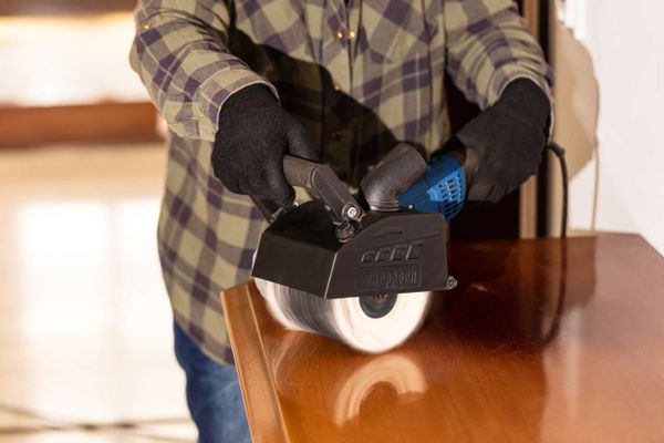 Scheppach Baumwollbürste - passend für MRS1300 Satiniermaschine