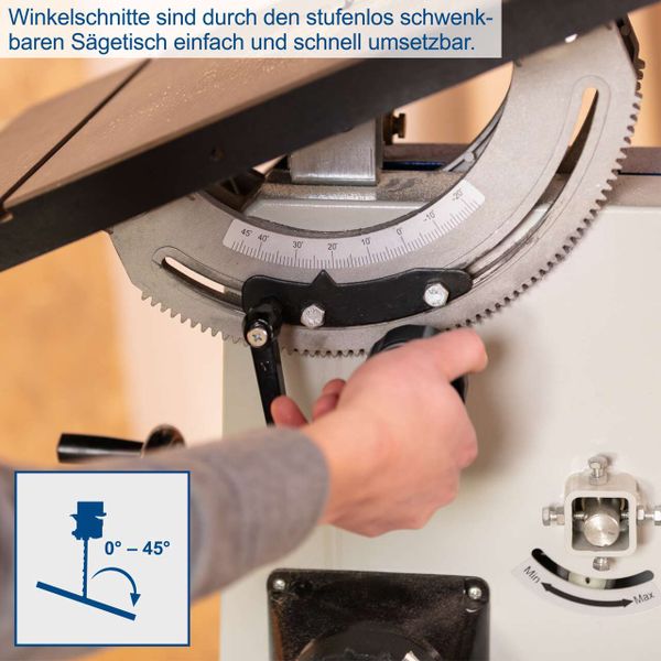 Bandsäge BASA3 scheppach (DIY)