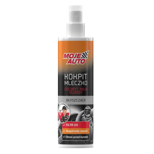 Moje Auto Cockpitmilch - Glänzend Schwarz 300 ml