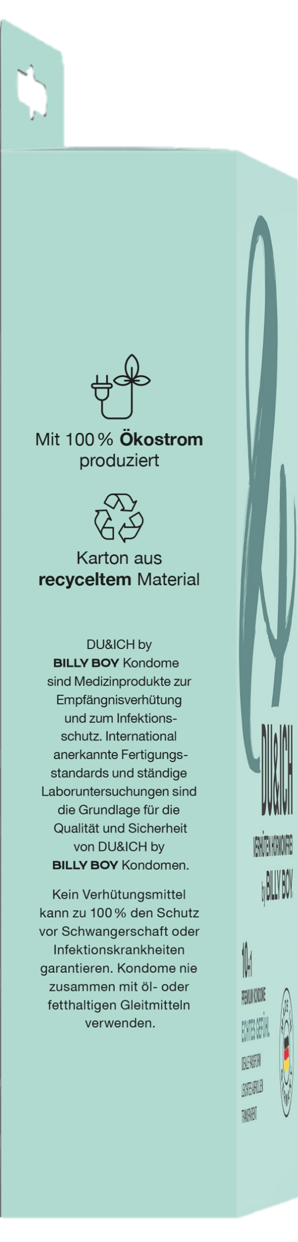 DU&ICH BILLY BOY Echtes Gefühl 10+1 Pack