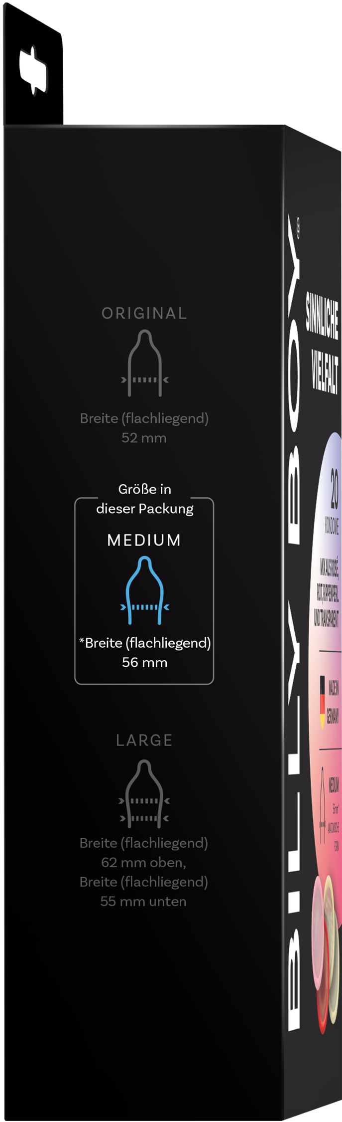 BILLY BOY Sinnliche Vielfalt, 20er Pack