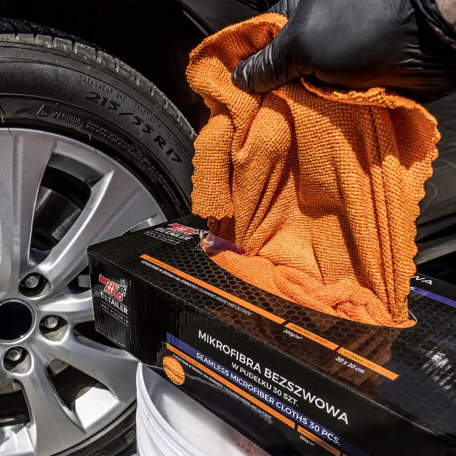 Moje Auto Detailer Nahtloser Mikrofaser-Tücher in einer Box 30 Stk.