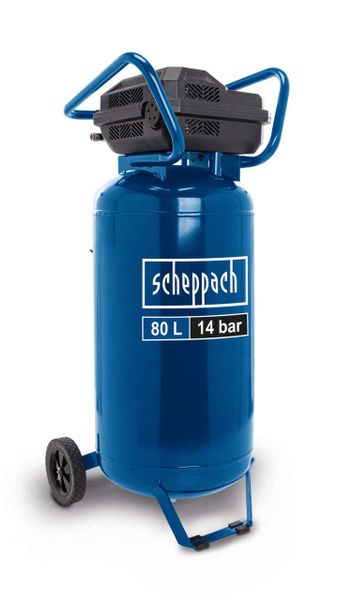 Scheppach Kompressor stehend HC85V 14 bar 330 l/min ölfrei 2x Manometer 2x Kupplung
