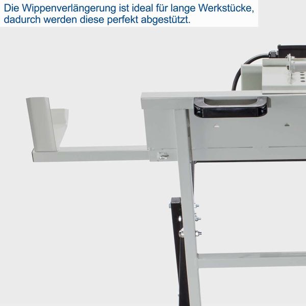 Scheppach Wippsäge HS410 140mm Schnitt-Ø 2200W 230V Ø405mm HW Blatt  Längsanschlag