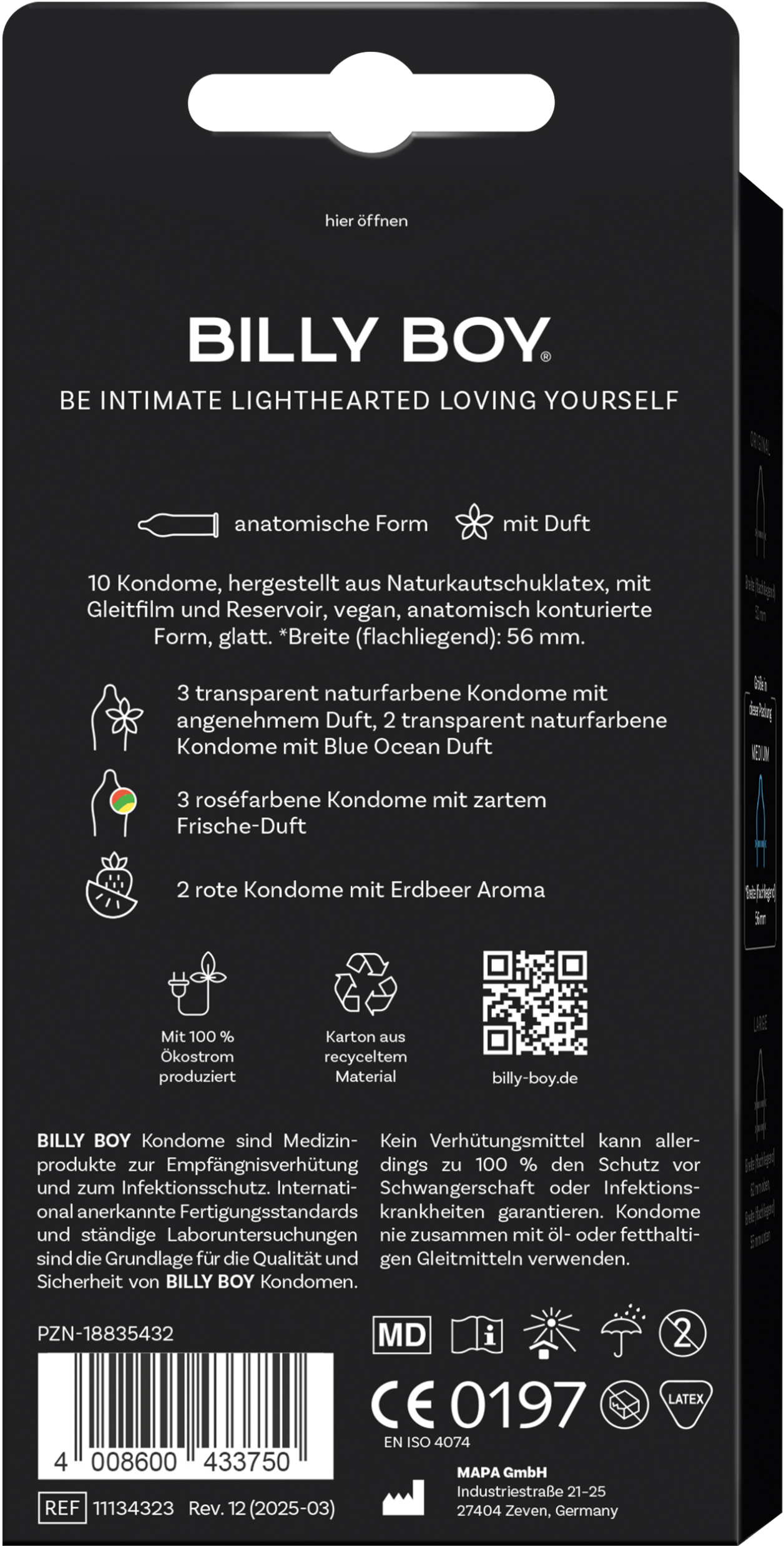 BILLY BOY Sinnliche Vielfalt, 10er Pack