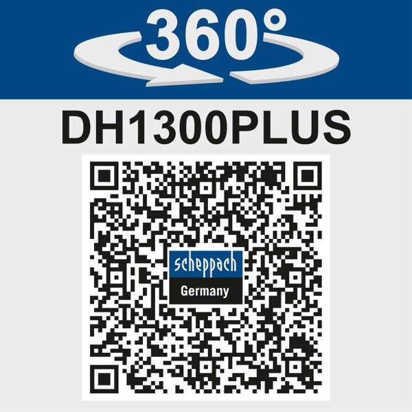 Elektro-Bohrhammer DH1300Plus scheppach (DIY)