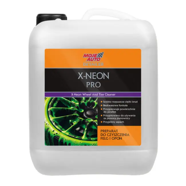 Moje Auto Detailer X-Neon Pro Präparat zur Reinigung von Felgen und Reifen 5 l
