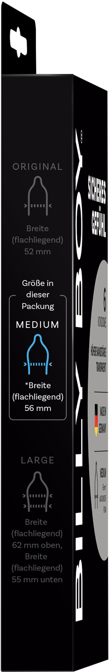 BILLY BOY Sicheres Gefühl, 6er Pack