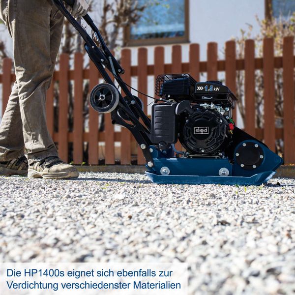 Rüttelplatte HP1400s scheppach (DIY)