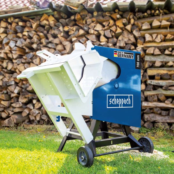 Scheppach Wippsäge HS720 - 400V | 4500W | 700mm Sägeblatt / 42Z | Brennholzsäge