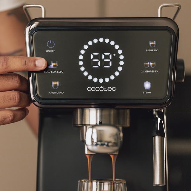 Cecotec Power Espresso-Kaffeemaschine Touch ColdBrew