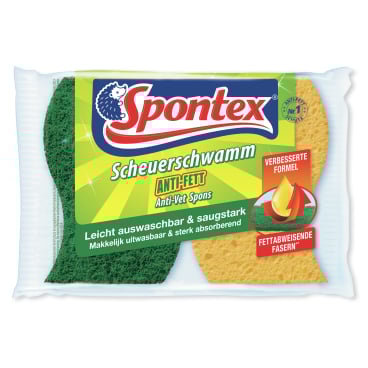 Spontex Anti-Fett Scheuerschwamm 2 Stück