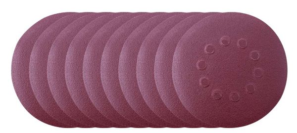 Scheppach Schleifpapier rund Ø 215 mm K 100 Satz=10 Stück