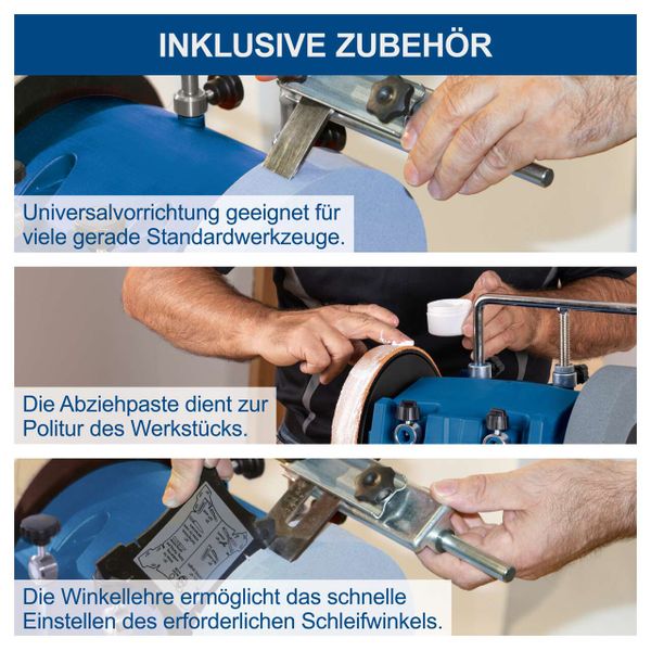 Scheppach Nass-Schleifsystem TIGER 2500, 230V 50Hz 200W