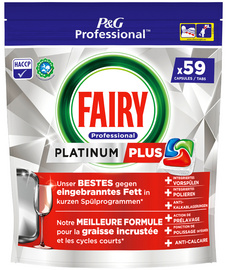 P&G Professional Spülmaschinentabs Platinum Plus, 59 Stück