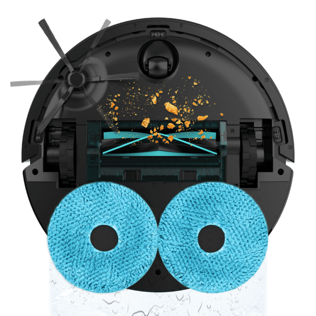 Cecotec Conga X50 Staubsaugroboter mit Absaugmotor 15000 Pa. 4-in-1-Basis