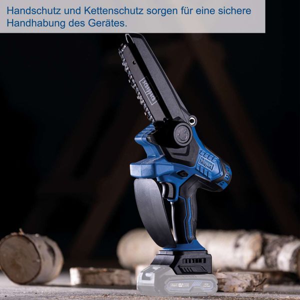 Scheppach Akku-Gehölzschneider BC-PS150-X | Brushless | Schnittlänge 150mm | Schwertlänge 6"