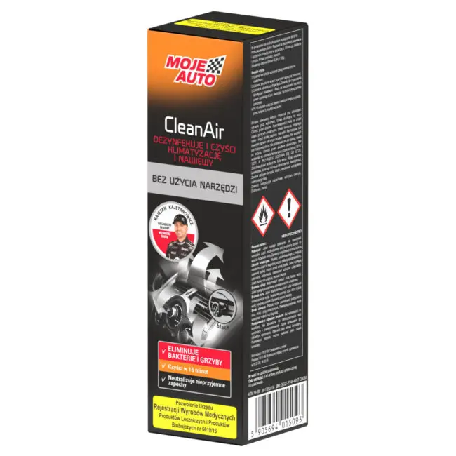 Moje Auto CleanAir Schwarz 150 ml