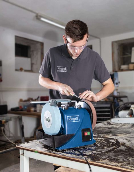 Scheppach Nass-Schleifsystem TIGER 2000S mit Zubehör, 200mm