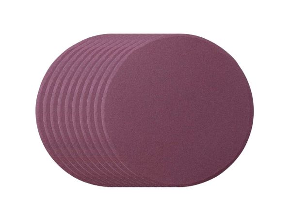 Scheppach Schleifpapier Ø 150 mm K 180, 10 Stk.