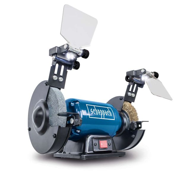 Scheppach Doppelschleifer SM150LB mit Bürste - 230-240V 50Hz 400W - 150mm