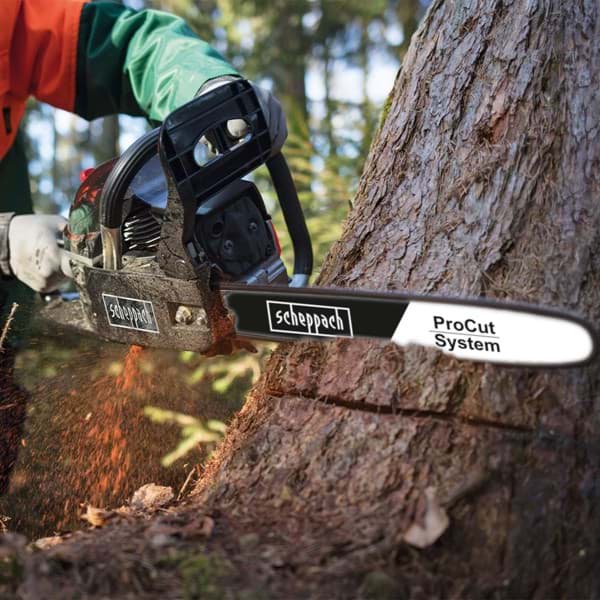 Benzin-Kettensäge CSH46 scheppach (DIY)