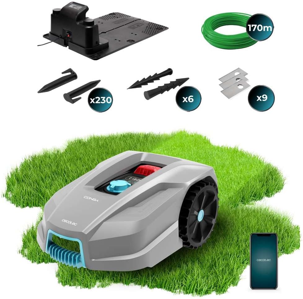Cecotec Rasenmähroboter "GrassHopper 800 Connected" für bis zu 800m²