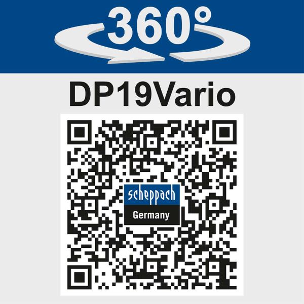 Tischbohrmaschine DP19Vario scheppach (DIY)