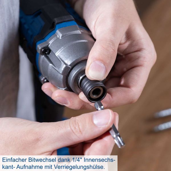 Scheppach Akku-Schlagschrauber C-ID180-X, 1/4 Zoll