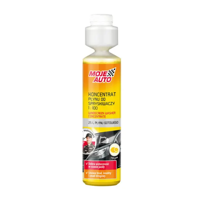 Moje Auto Sommer Scheibenwischwasser Konzentrat – Zitrone 250 ml