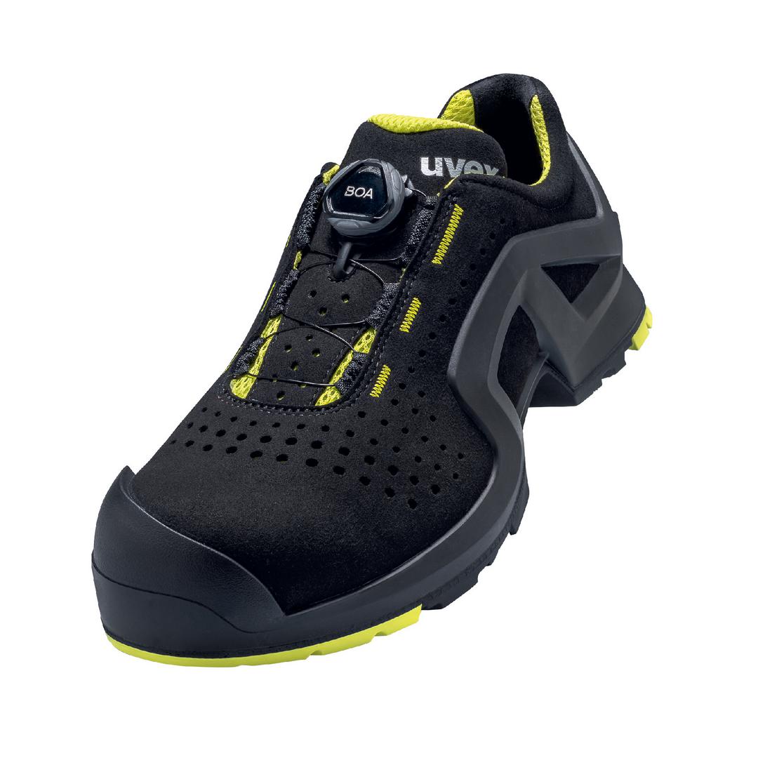 uvex 1 x-tended support BOA® Sicherheitsschuh S1P Halbschuh Weite 11