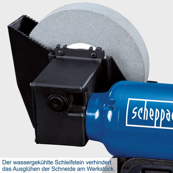 Scheppach Nass- und Trockenschleifer BG200W 250W Ø200mm Schleifstein | Funkenschutz