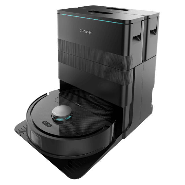 Cecotec Conga X50 Staubsaugroboter mit Absaugmotor 15000 Pa. 4-in-1-Basis