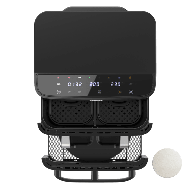 Cecotec Cecofry18-Liter-Heißluftfritteusen-Ofen FoodCourt 18000 mit Pizzastein