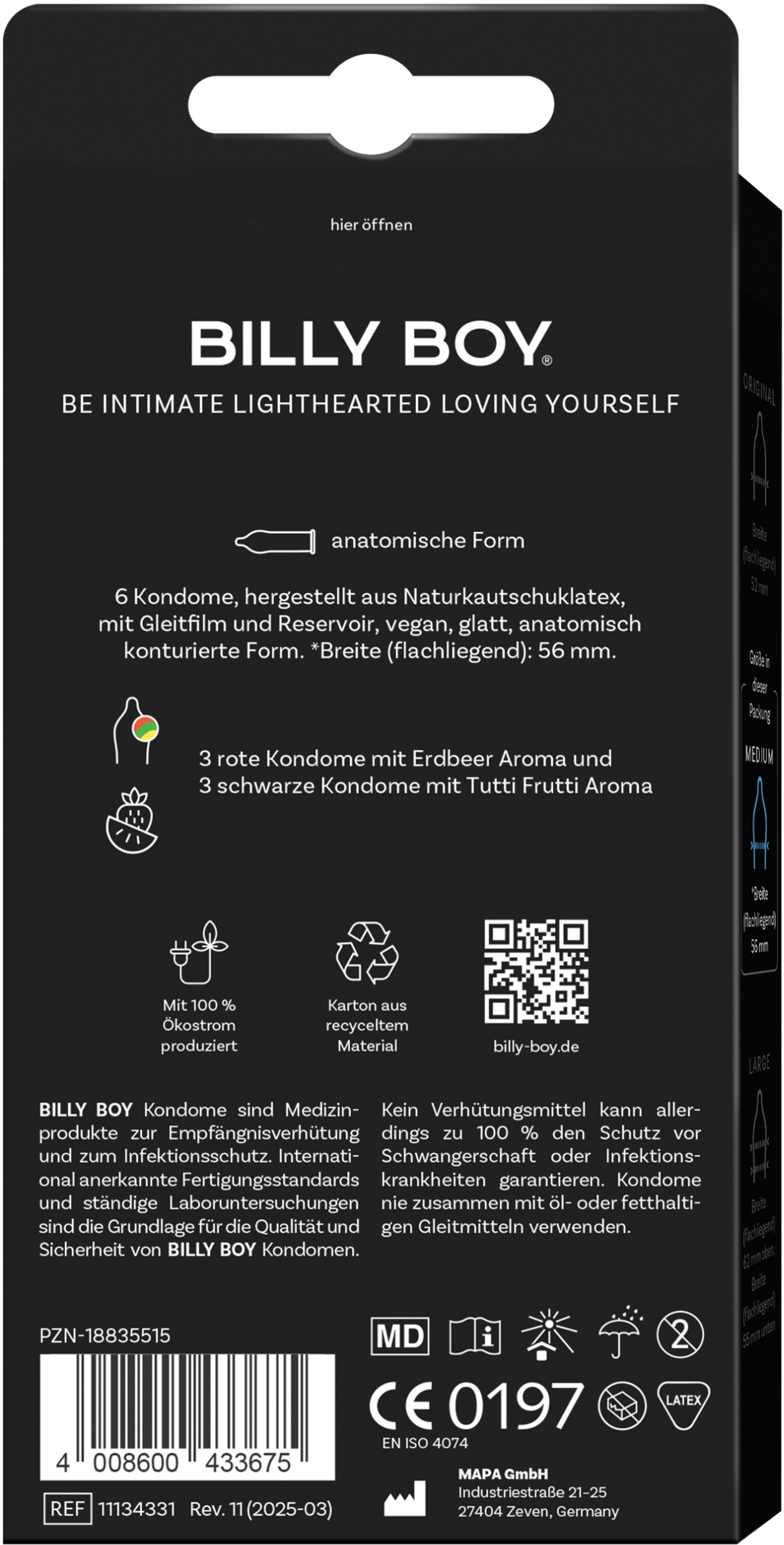 BILLY BOY Aroma Mix, 6er Pack