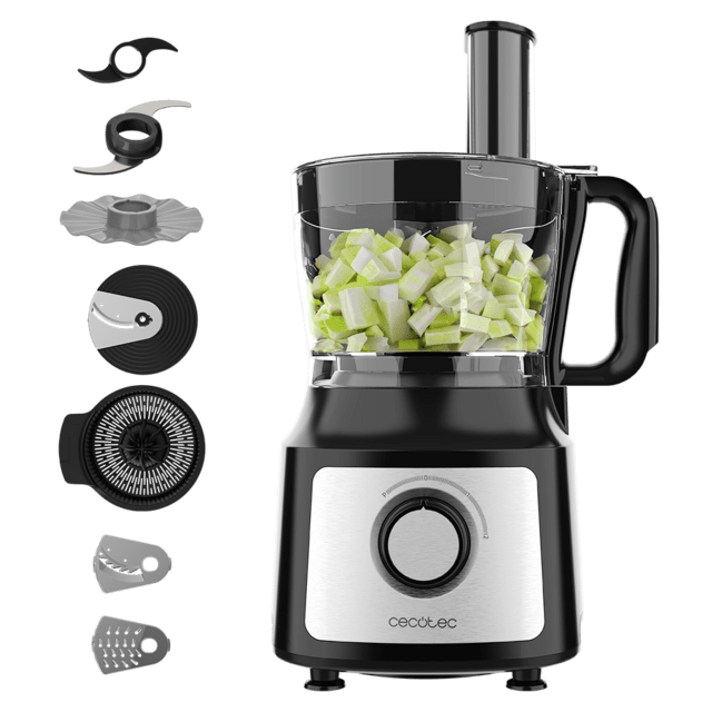 Cecotec FoodProcessor Comino 1000 Spatula Multifunktions-Küchenmaschine mit 1000 W