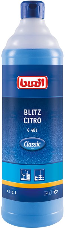 Buzil Neutaler Allesreiniger, dunftintensiv Blitz Citro G 481 Buzil Neutaler Allesreiniger, dunftintensiv Blitz Citro G 481