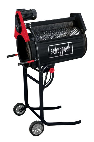 Scheppacch Rollsieb RS350 Scheppach - 230V | Siebtrommel 800mm / Ø-400mm | neigbare Trommel | inkl. Siebeinsatz