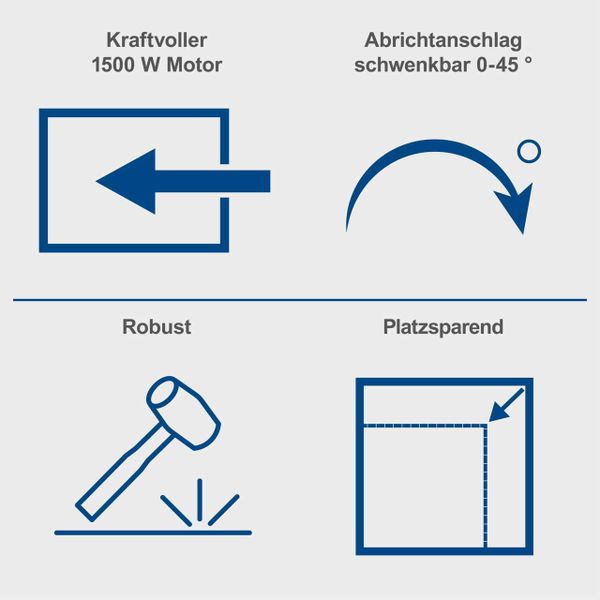 Abricht- / Dickenhobelmaschine HMS1070 scheppach (DIY)